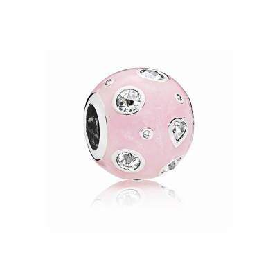 Pandora Pearlescent Dreams Charm with Pink Enamel