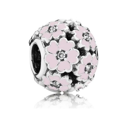 Pandora Primrose Meadow Pink Enamel Charm