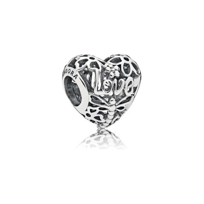 Pandora Promise of Spring Heart Charm