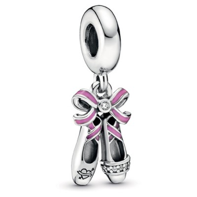 Pandora Punk Ballerina Shoes Dangle Charm