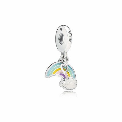 Pandora Rainbow of Love Dangle