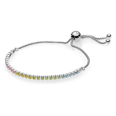 Pandora Rainbow Sparkling Strand Bracelet