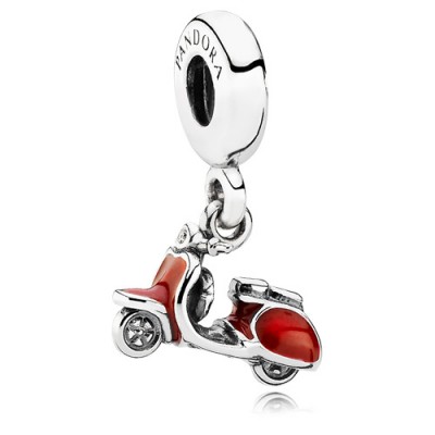 Pandora Red Scooter Dangle Charm