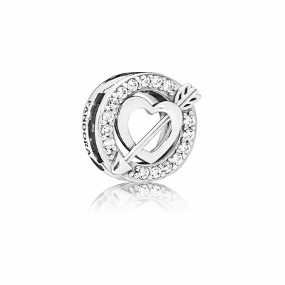 Pandora Reflexions Asymmetric Heart and Arrow