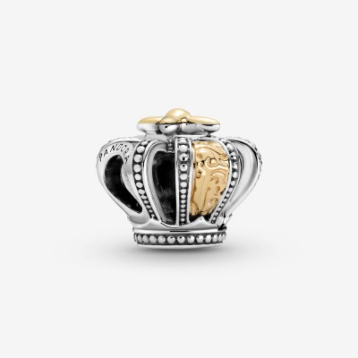 Pandora Regal Crown with 14K Gold Charm