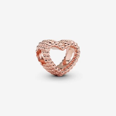 Pandora Rose Beaded Heart Charm