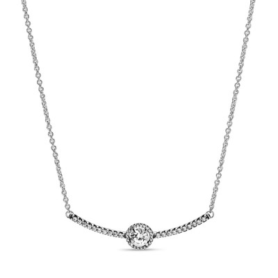 Pandora Round Sparkle Necklace