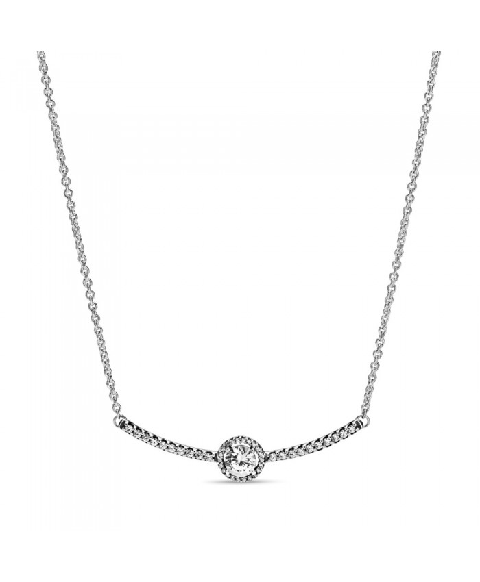 Pandora Round Sparkle Necklace