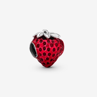 Pandora Seeded Strawberry Fruit Charm