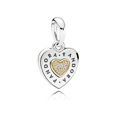 Pandora Signature Heart Pendant