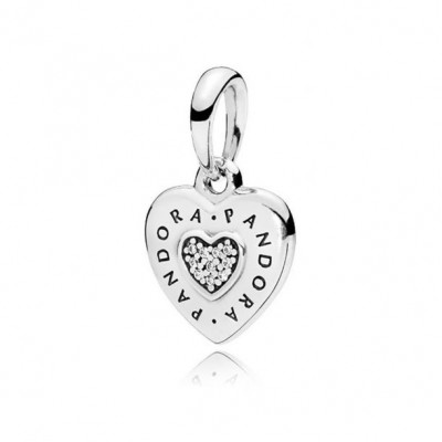 Pandora Signature Heart Pendant