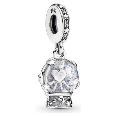 Pandora Snow Globe Angel Dangle Charm