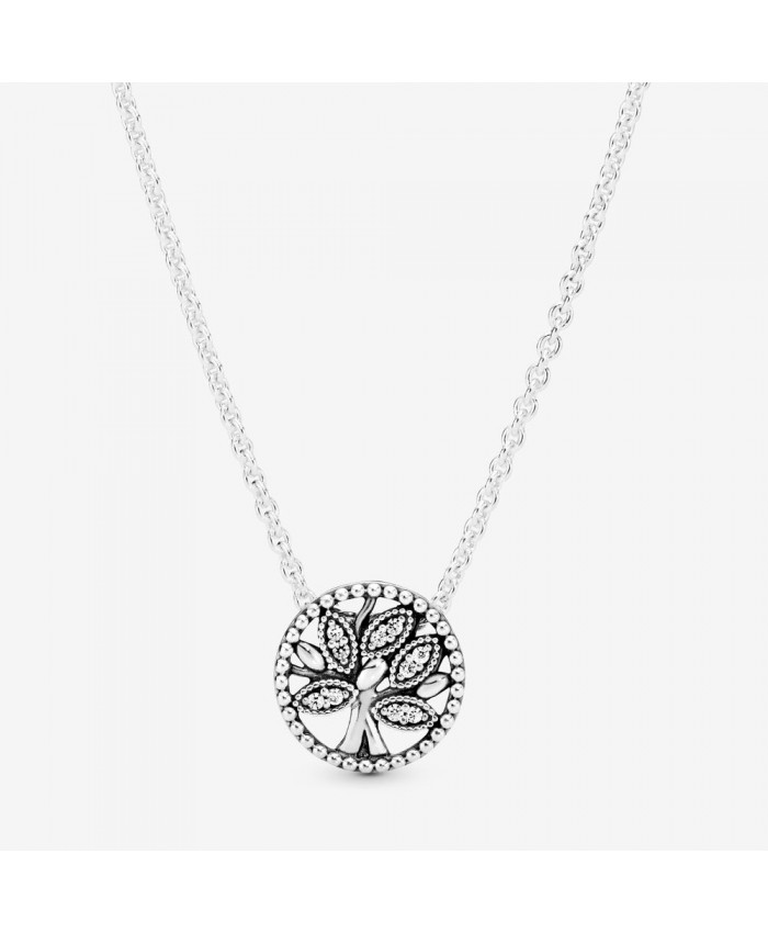 Pandora Sparkling Family Tree Necklace