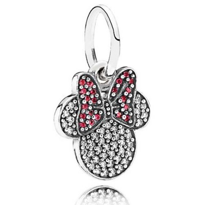 Pandora Sparkling Minnie Icon Dangle Charm