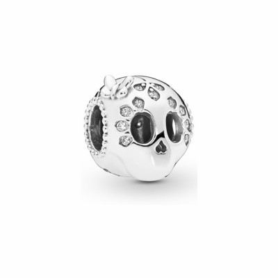 Pandora Sparkling Skull Charm