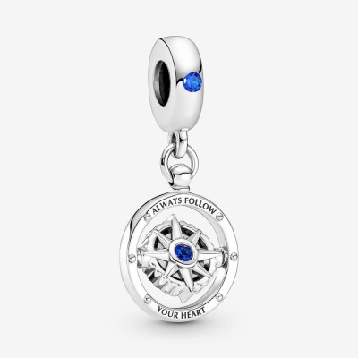 Pandora Spinning Compass Dangle Charm