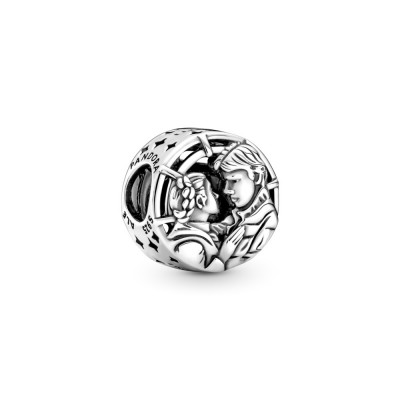 Pandora Star Wars Han Solo and Leia Kiss Charm