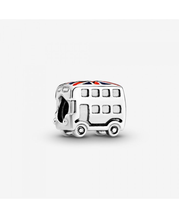 Pandora Union Jack London Bus Charm