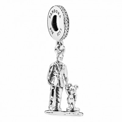 Pandora Walt Disney and Mickey Mouse ''Partners'' Charm