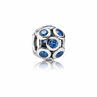 Pandora Whimsical Lights, Blue CZ