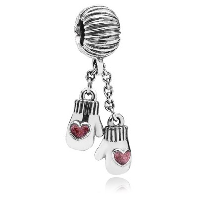 Pandora Winter Mittens Dangle Charm