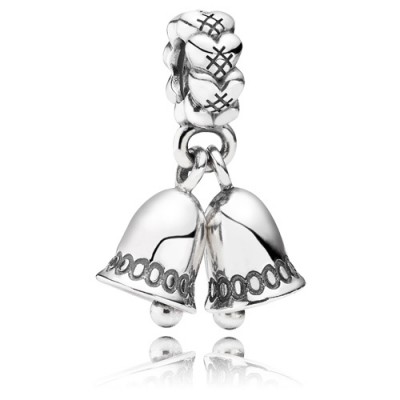 Pandora Silver Bells Dangle Charm