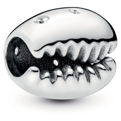 Pandora Sparkling Coffee Bean Shell Charm