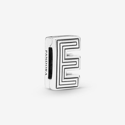 Pandora Reflexions™ Letter E Clip Charm