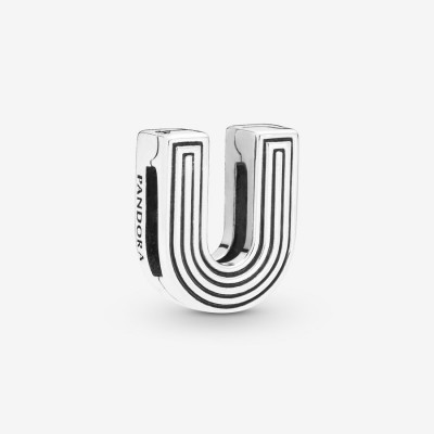 Pandora Reflexions™ Letter U Clip Charm