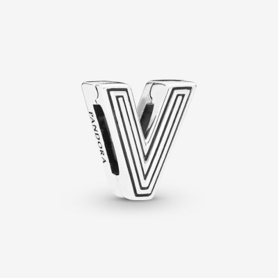 Pandora Reflexions™ Letter V Clip Charm