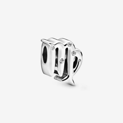 Pandora Sparkling Virgo Zodiac Charm