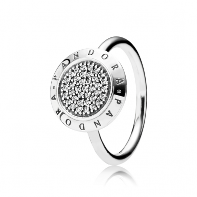 PANDORA Signature Pavé Ring, Clear CZ