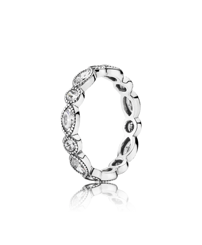 Pandora Alluring Brilliant Marquise Stackable Ring, CZ