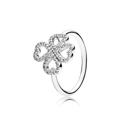 Pandora Petals of Love, Clear CZ