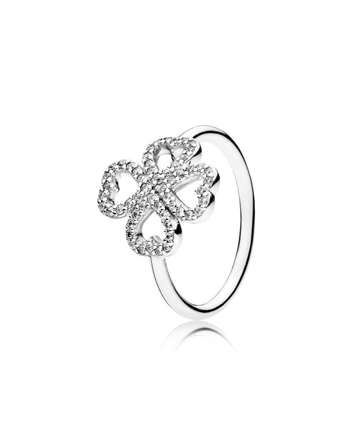 Pandora Petals of Love, Clear CZ