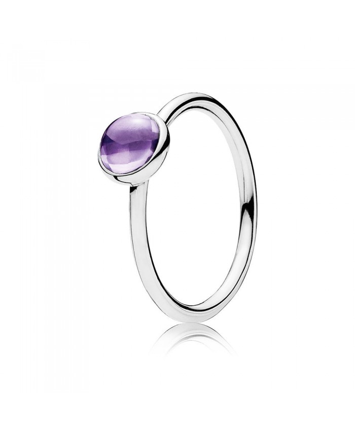 Pandora Poetic Droplet, Purple CZ