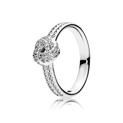 Pandora Sparkling Love Knot, Clear CZ