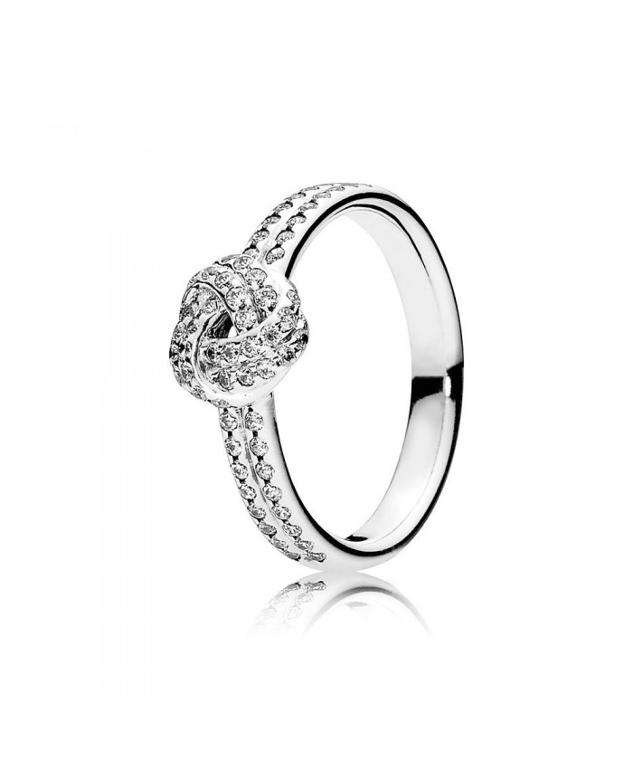 Pandora Sparkling Love Knot, Clear CZ