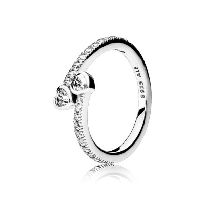 Pandora Forever Hearts, Clear CZ