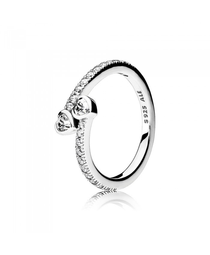 Pandora Forever Hearts, Clear CZ