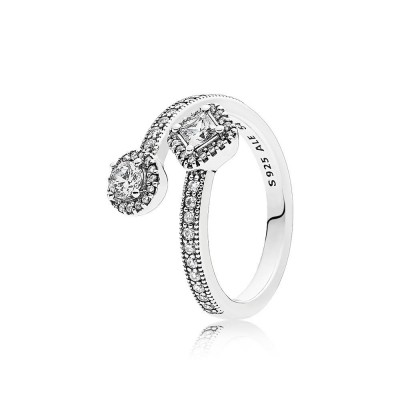 Pandora Abstract Elegance, Clear CZ