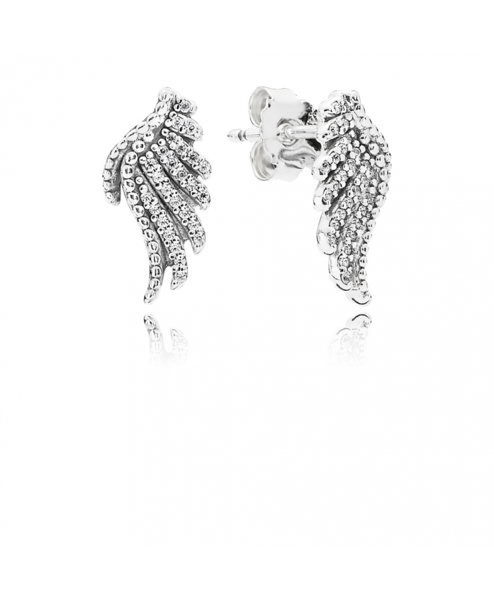 Pandora Majestic Feathers, Clear CZ