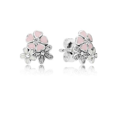 Pandora Poetic Blooms, Mixed Enamels & Clear CZ