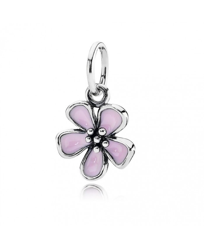 Pandora Cherry Blossom Pendant, Pink Enamel