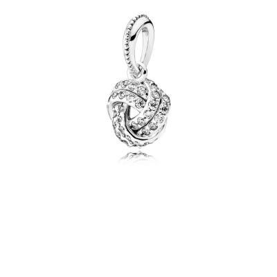 Pandora Sparkling Love Knot, Clear CZ