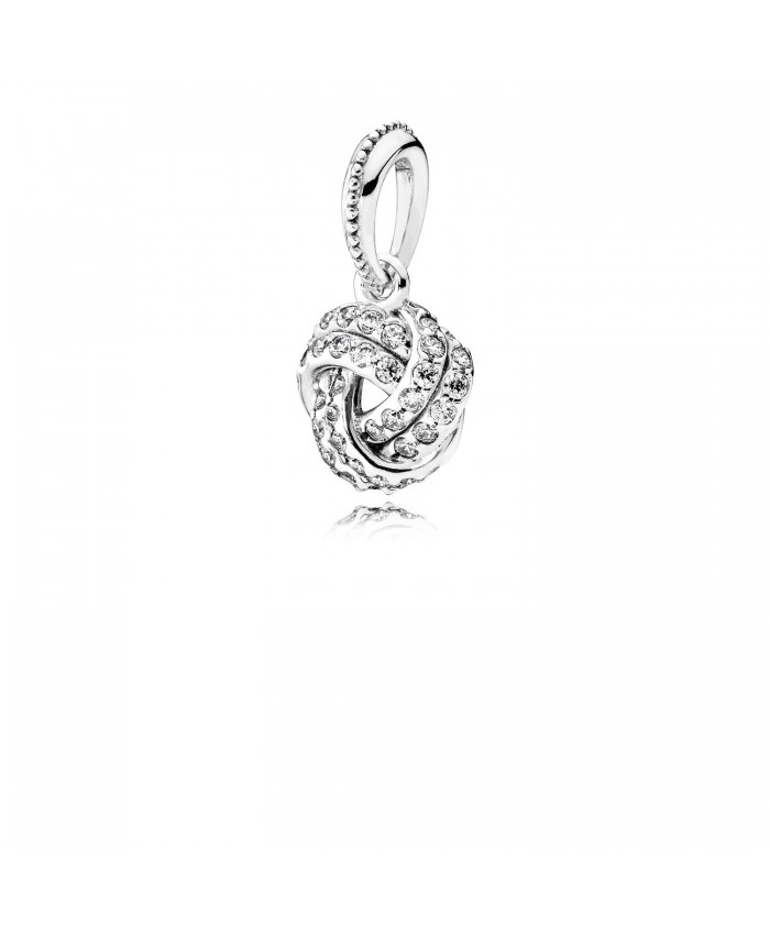 Pandora Sparkling Love Knot, Clear CZ