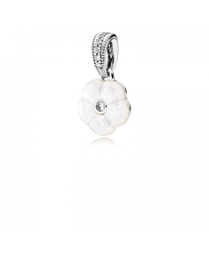 Pandora Luminous Florals, Mother-Of-Pearl & Clear CZ