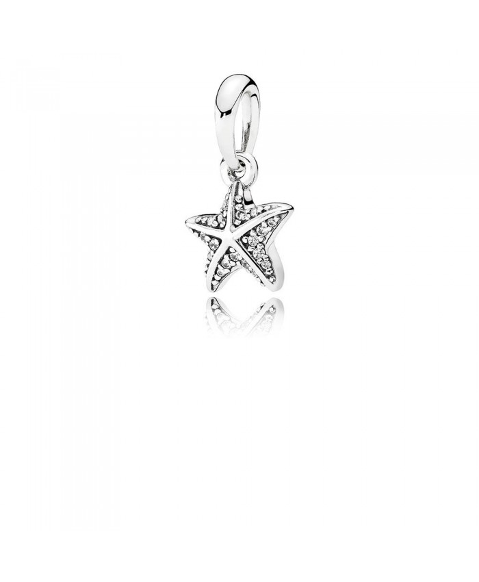 Pandora Tropical Starfish, Clear CZ