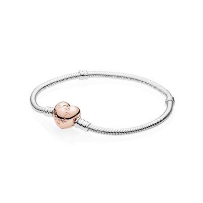 Pandora Sterling Silver w/ PANDORA Rose™ Heart Clasp