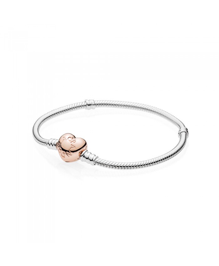 Pandora Sterling Silver w/ PANDORA Rose™ Heart Clasp